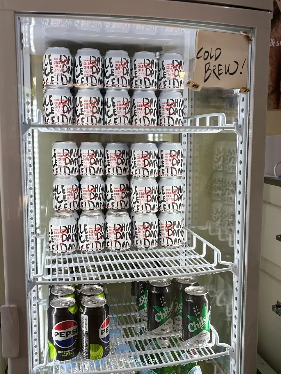 댄스댄스댄스 한남점 메뉴판 세로 컷