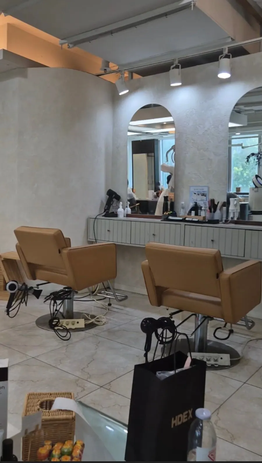 Interior of ONLY FOR YOU Hannam Main Branch with generously spaced seating