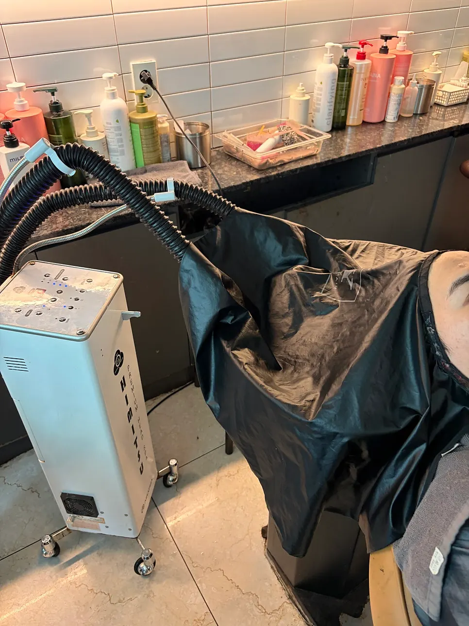 Applying the scaling solution to the scalp