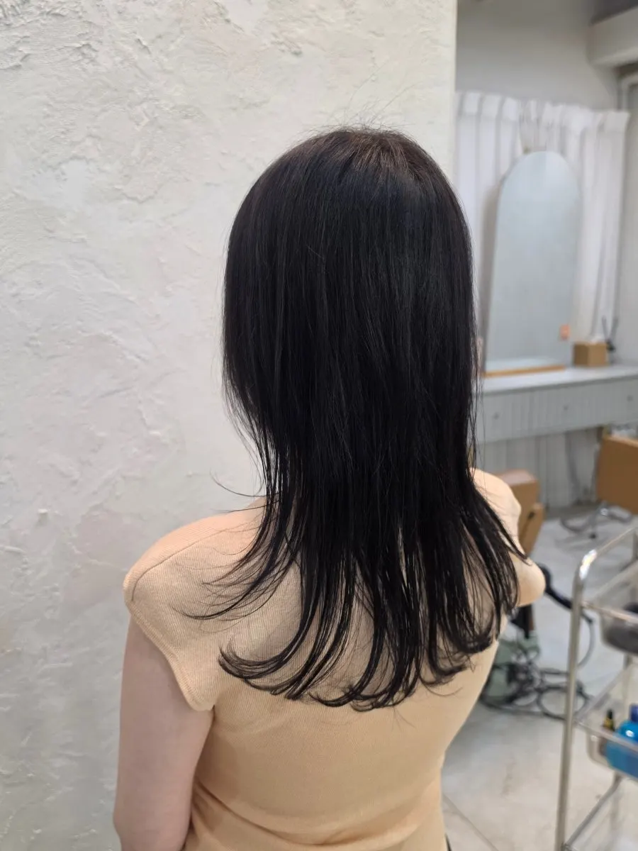 깔끔하게 정리된 뒷모습