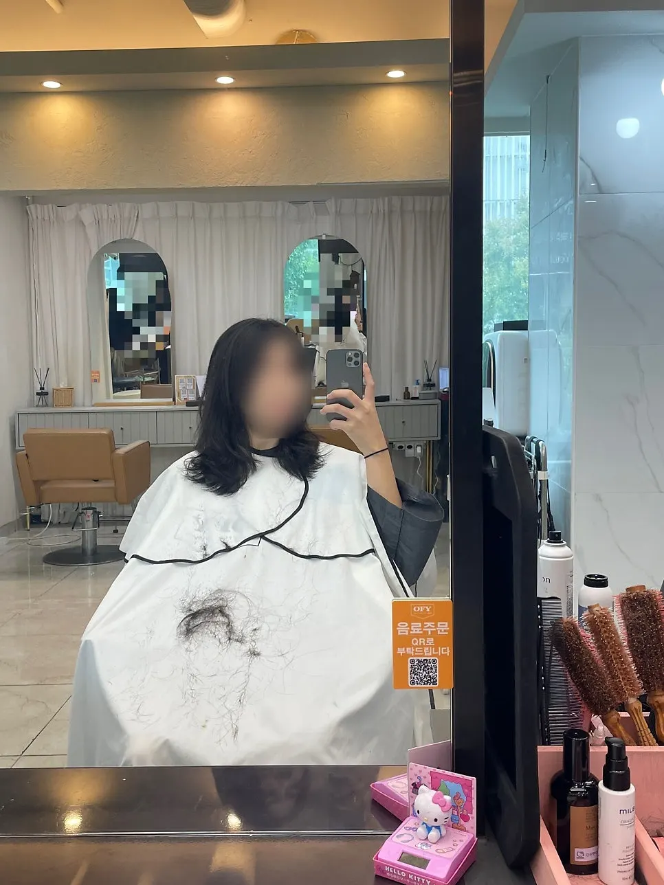 Layering and thinning during the cut
