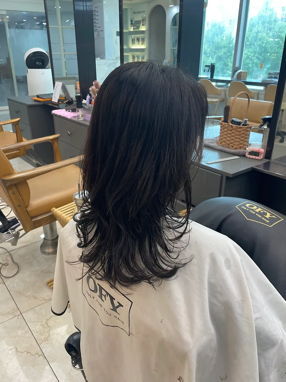 Waves set after the rods are removed