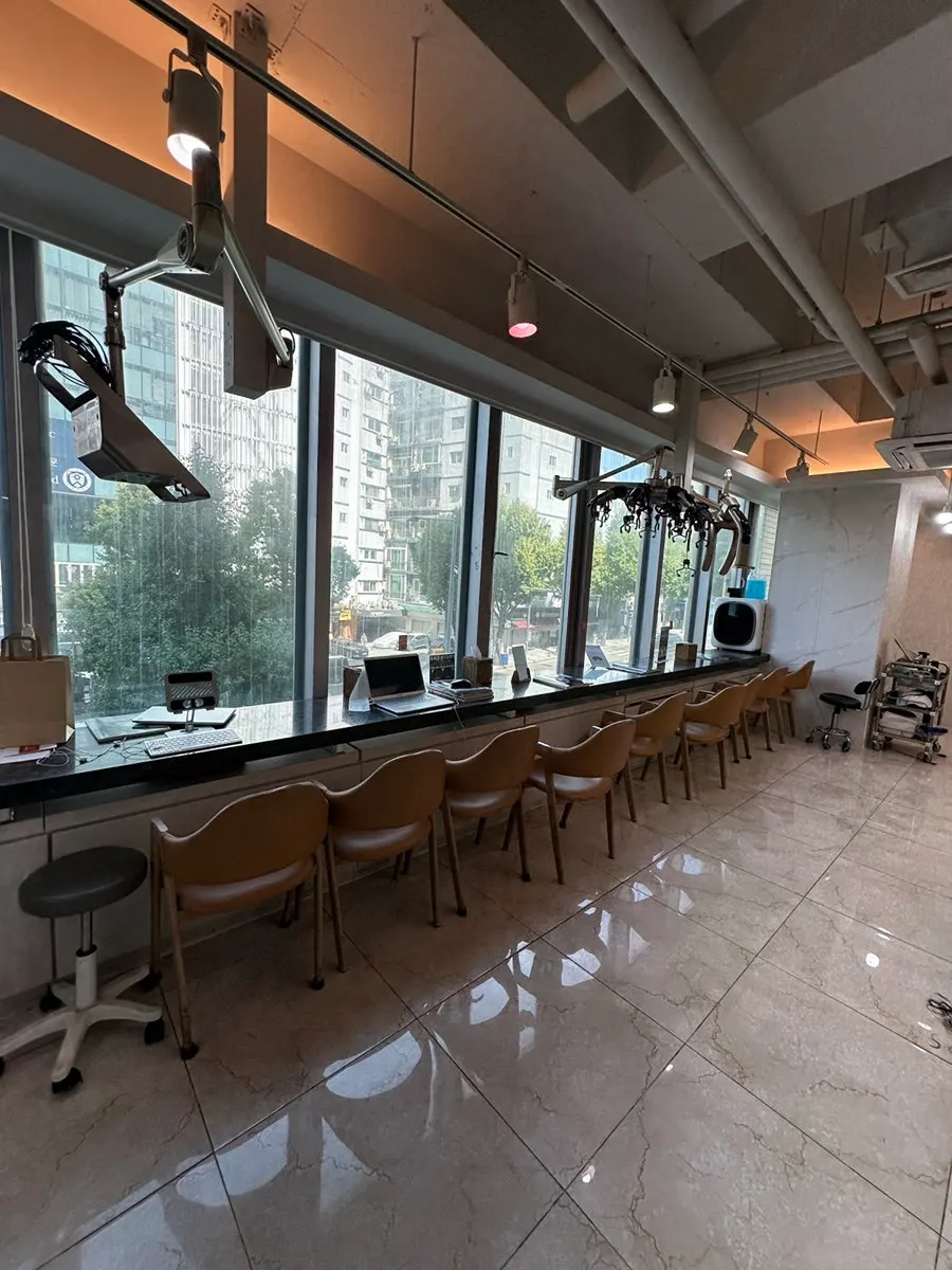 Waiting seats by the window