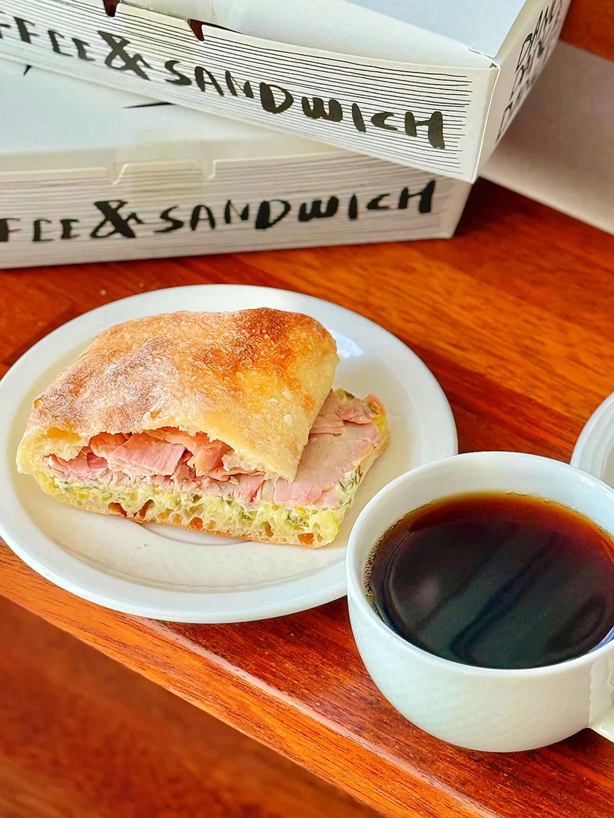 Jambon jalapeño sandwich from Dance Dance Dance Hannam