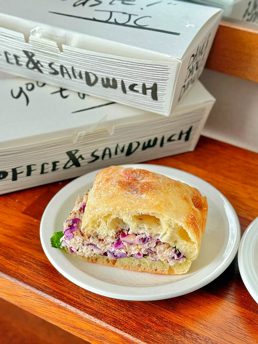 Filling chicken breast sandwich as a meal