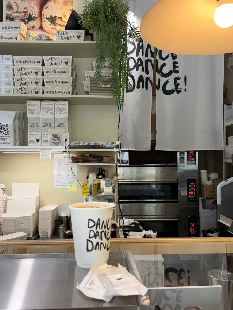 Shop interior decorated with a Parisian feel
