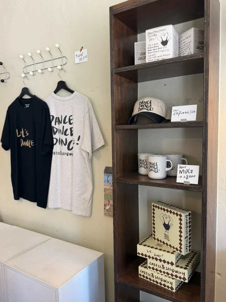 View of a corner of the shop