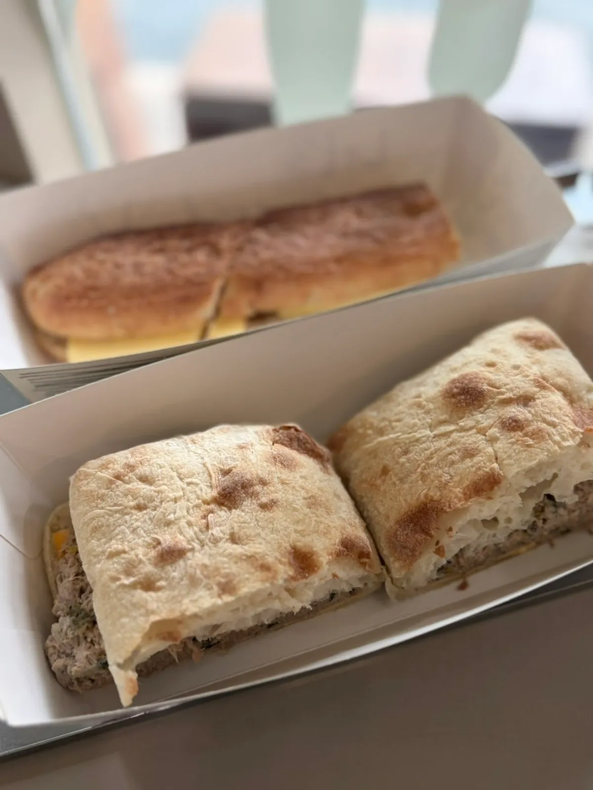 Sandwich and baguette at Dance Dance Dance Hannam
