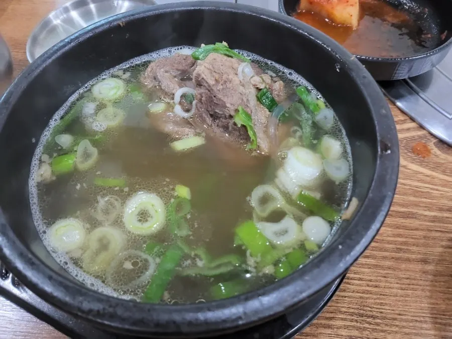 두툼한 갈비 살코기 클로즈업