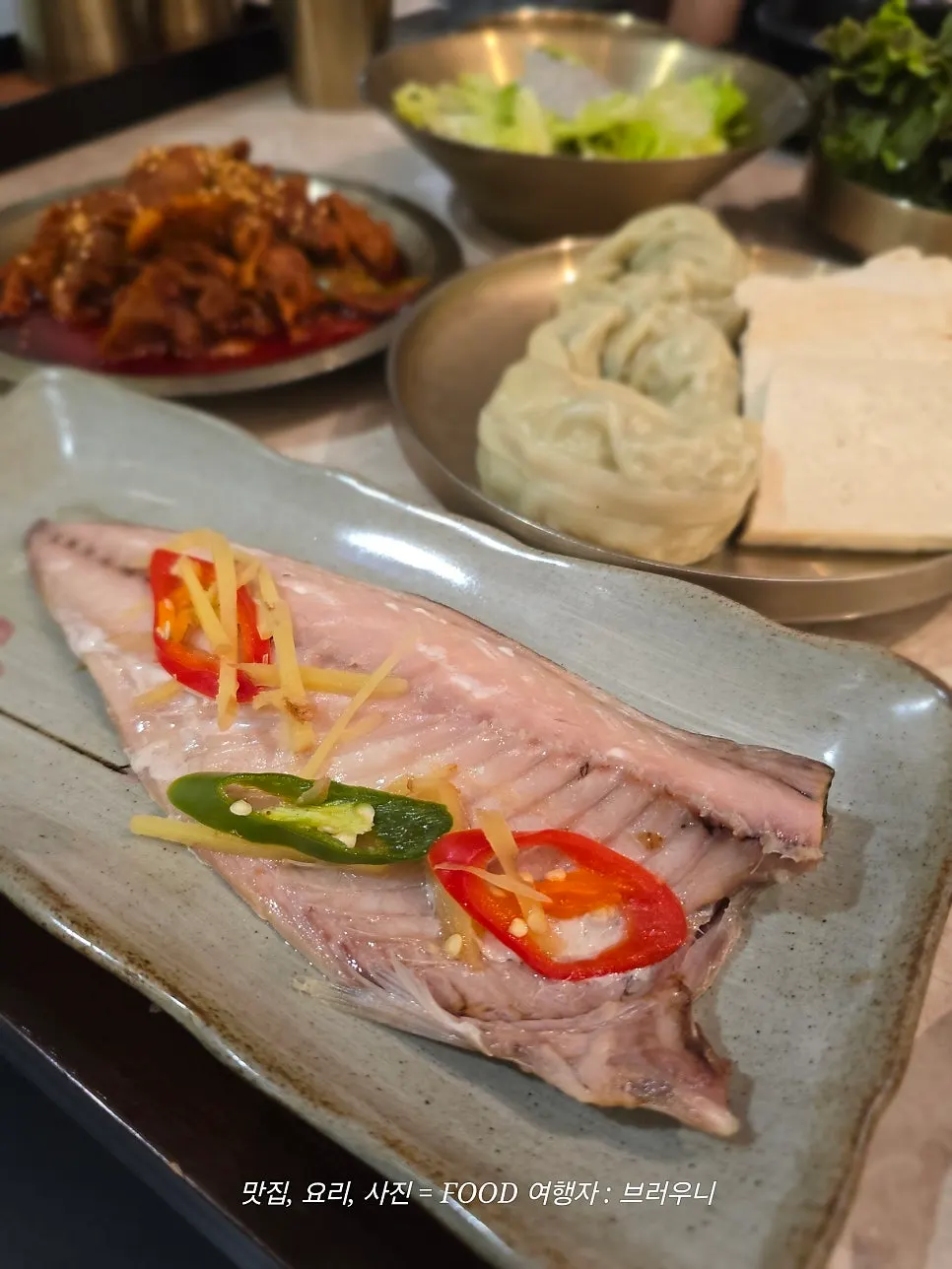 Steamed fish at Hantiok