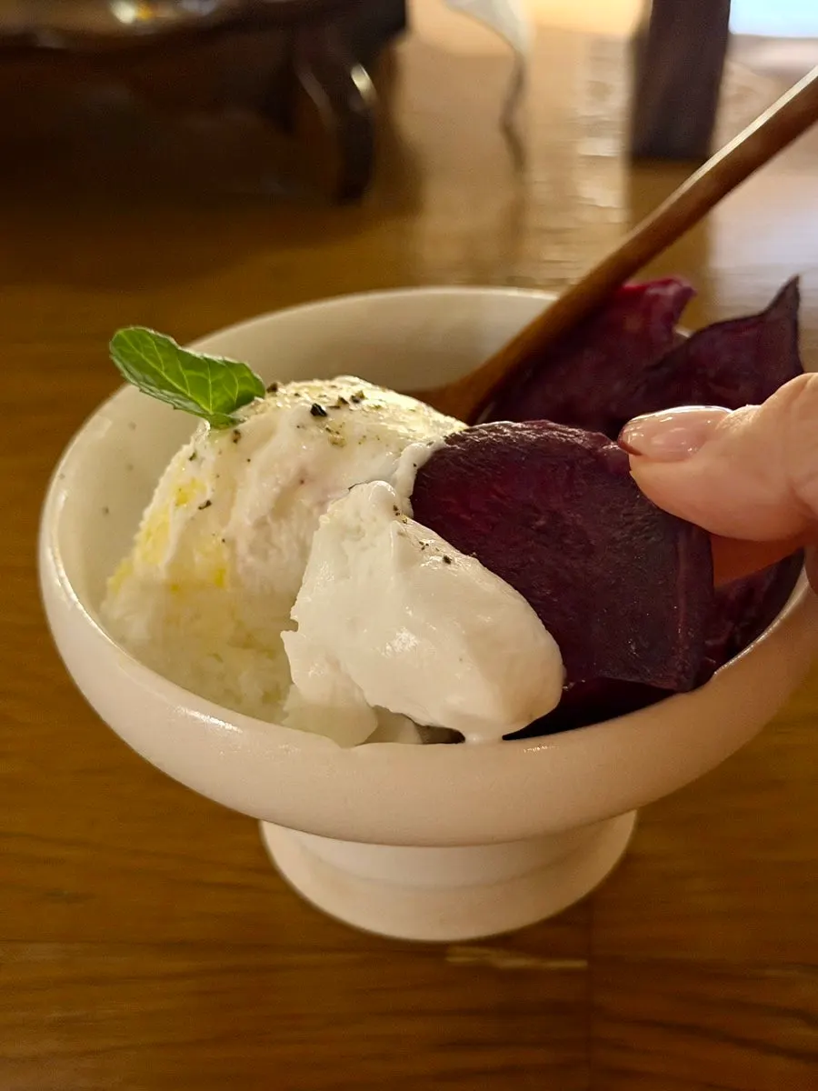 Perilla oil ice cream received from the receipt review event