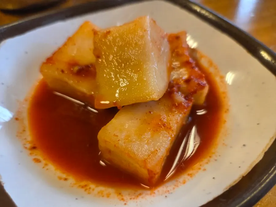 Hanwoojang's stir-fried anchovy side dish