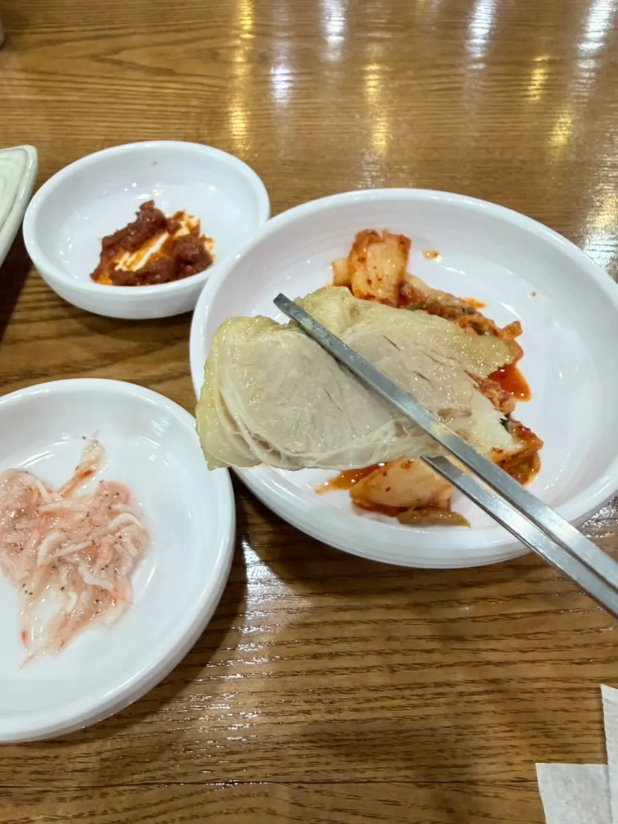 닭곰탕 한 그릇