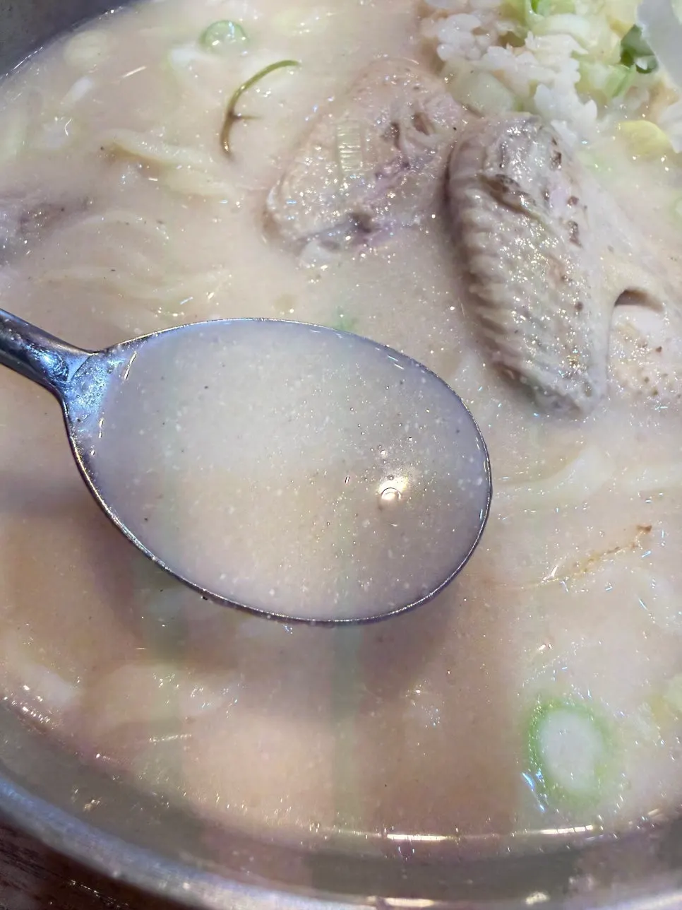 가락시장 근처 한양닭칼국수 식사 상차림