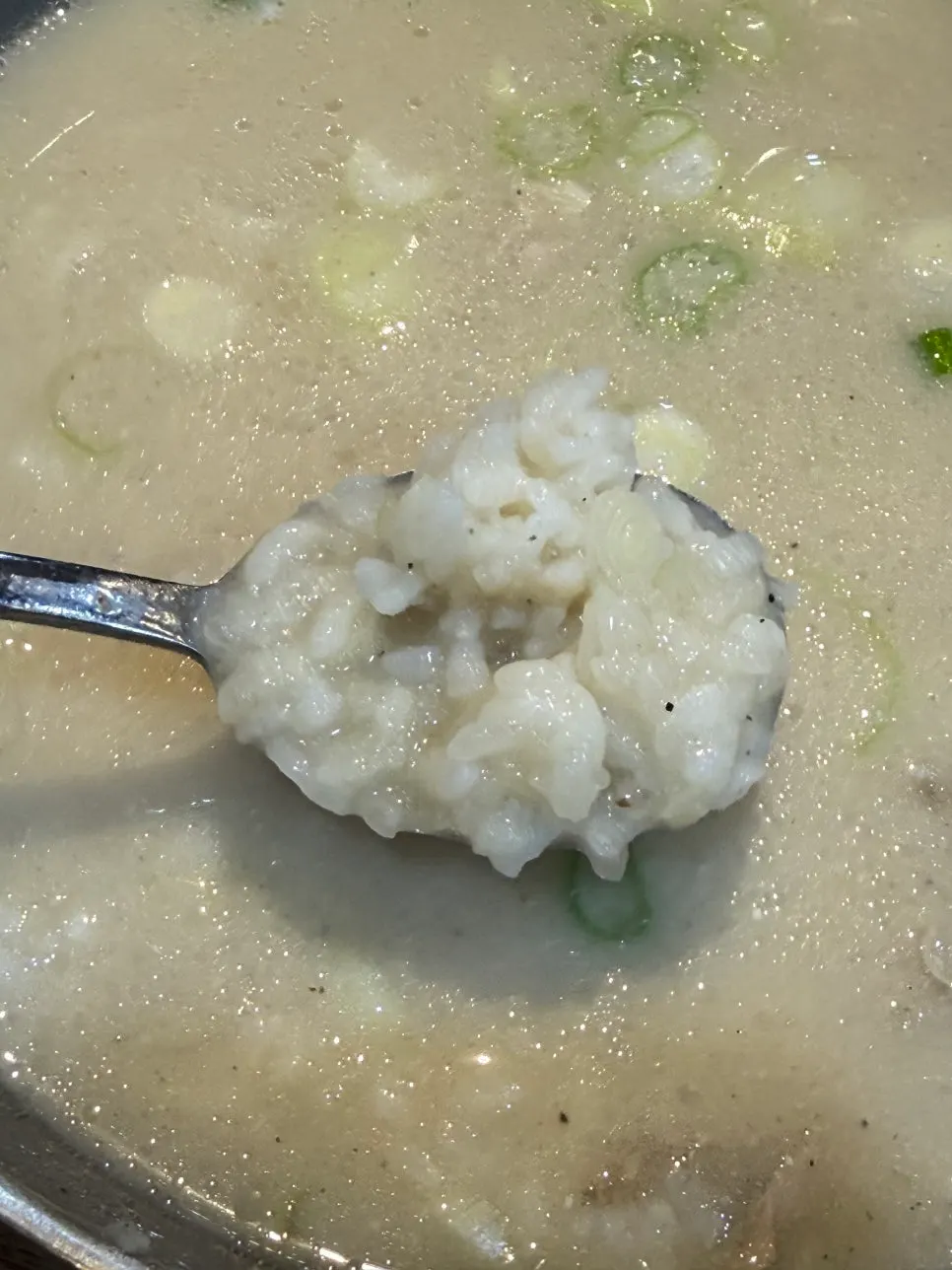 한양닭칼국수 본점 식사 마무리
