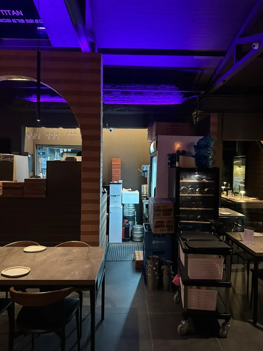 Spacious interior at Titan Hapjeong