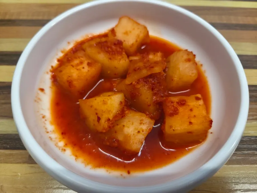 Side dishes served after ordering