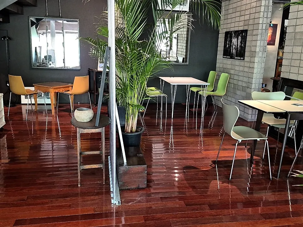 First-floor café space at Seowon Angil Hapjeong