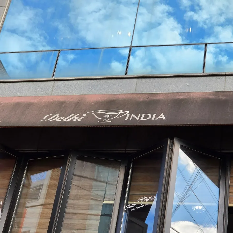 Deli India exterior on the second floor