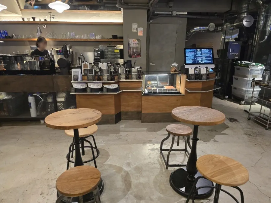 Full view of Central Site Hapjeong café near Hapjeong Station