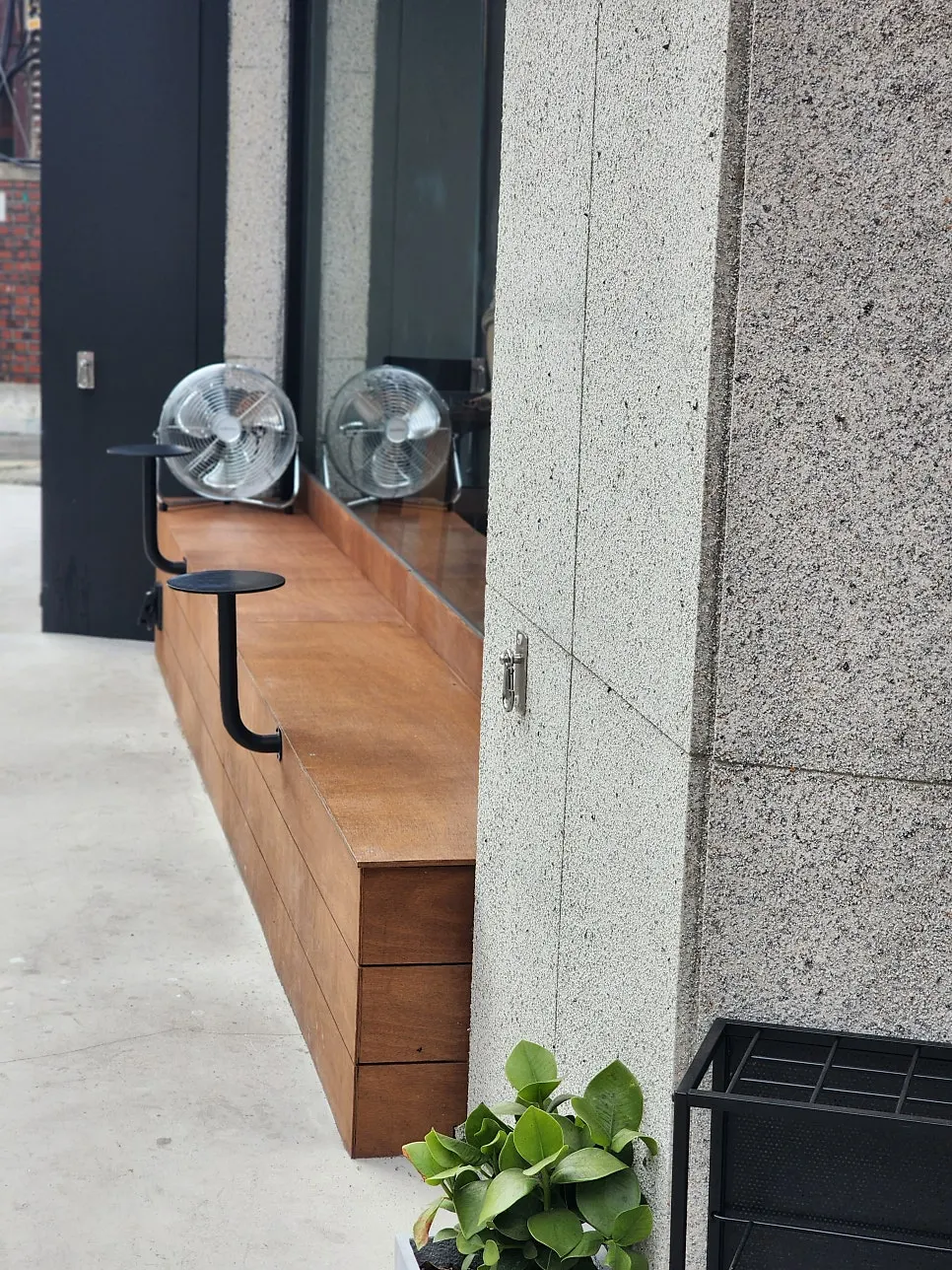 Seating area inside Central Site Hapjeong