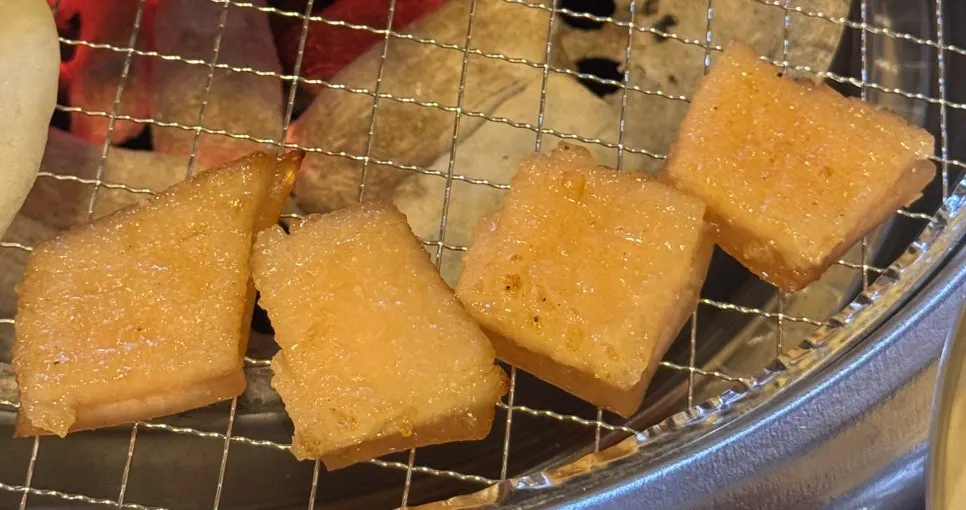 격자 칼집이 난 벌집 껍데기