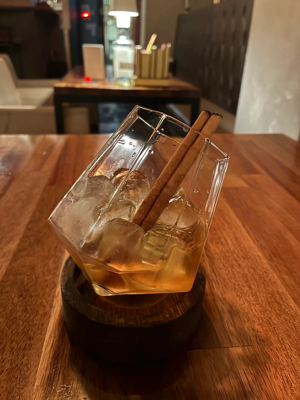 Signature cocktail at Gipeun Sup in Hapjeong