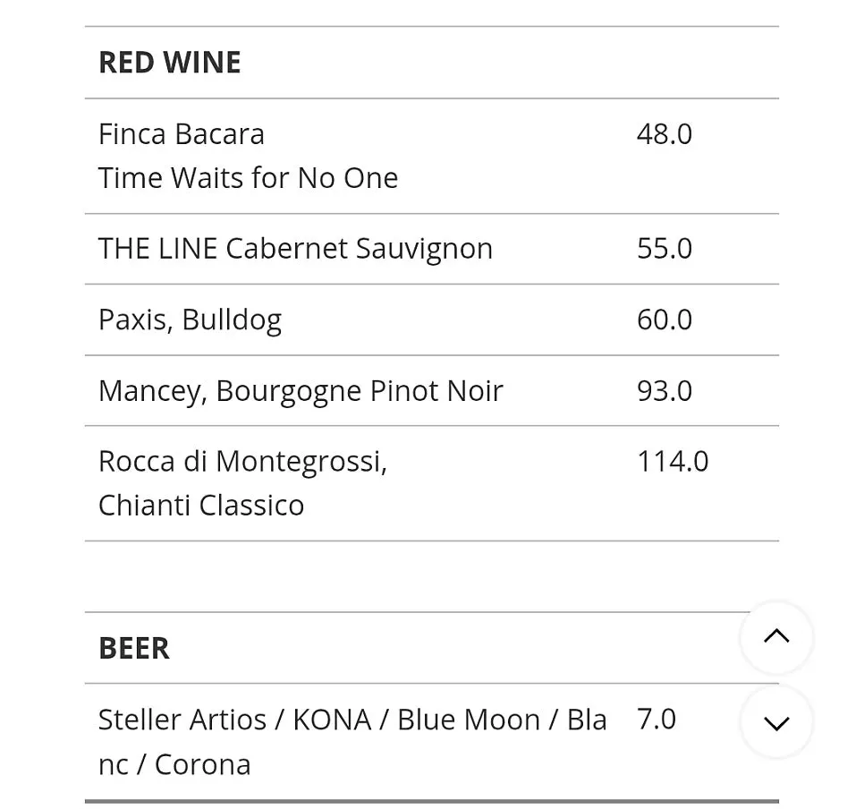 Seowon Angil menu selection