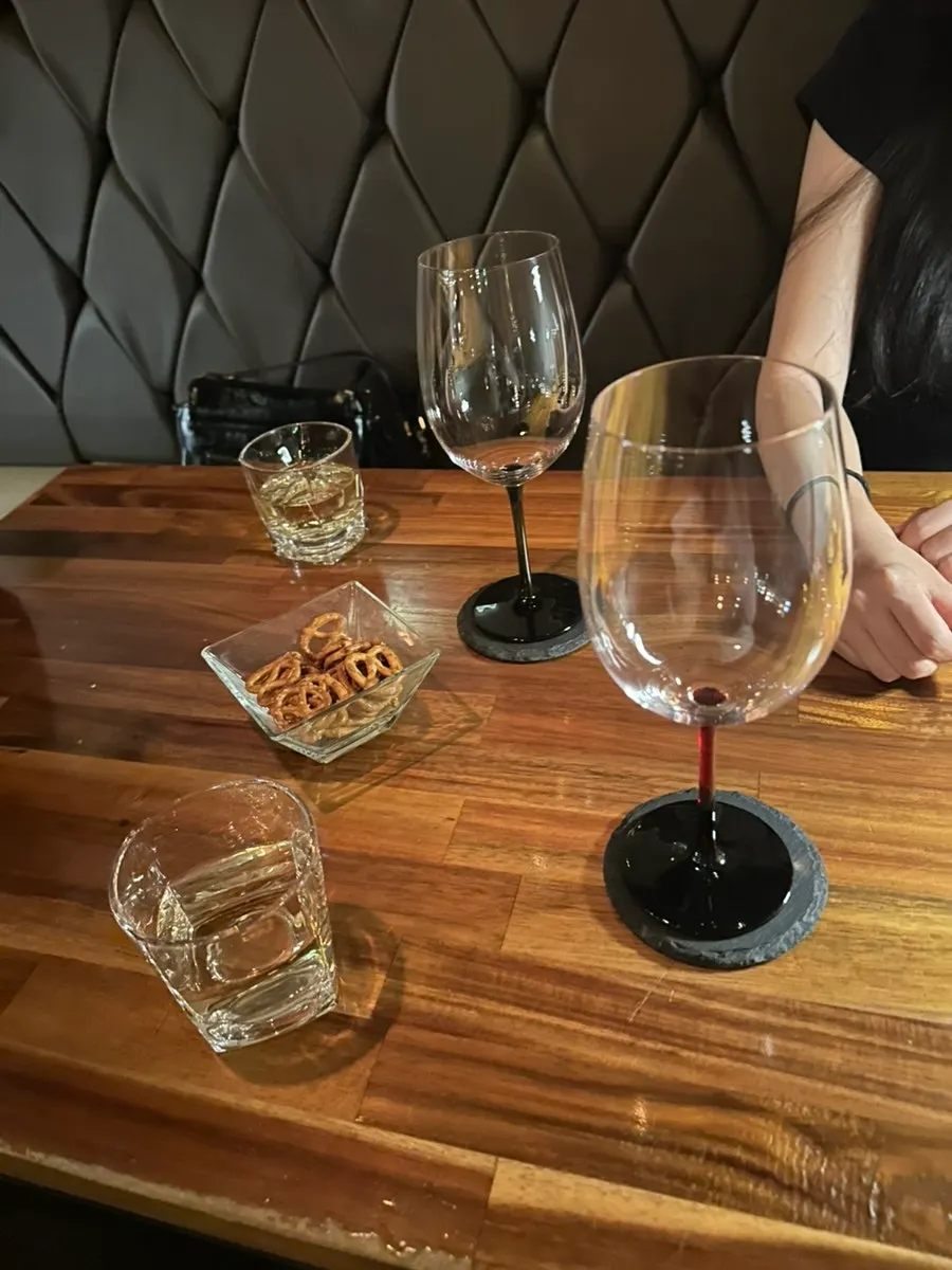 Complimentary pretzels