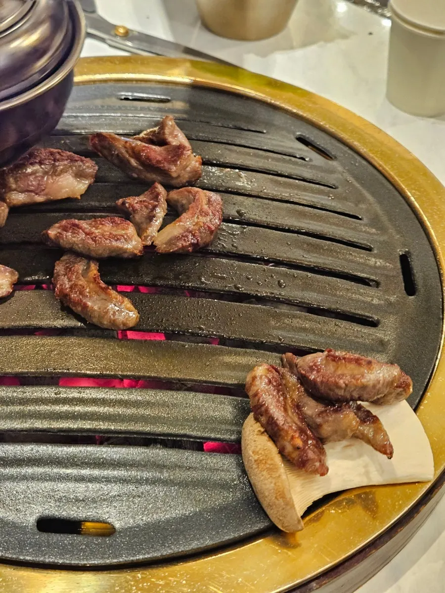추가 주문한 황제갈비 150g