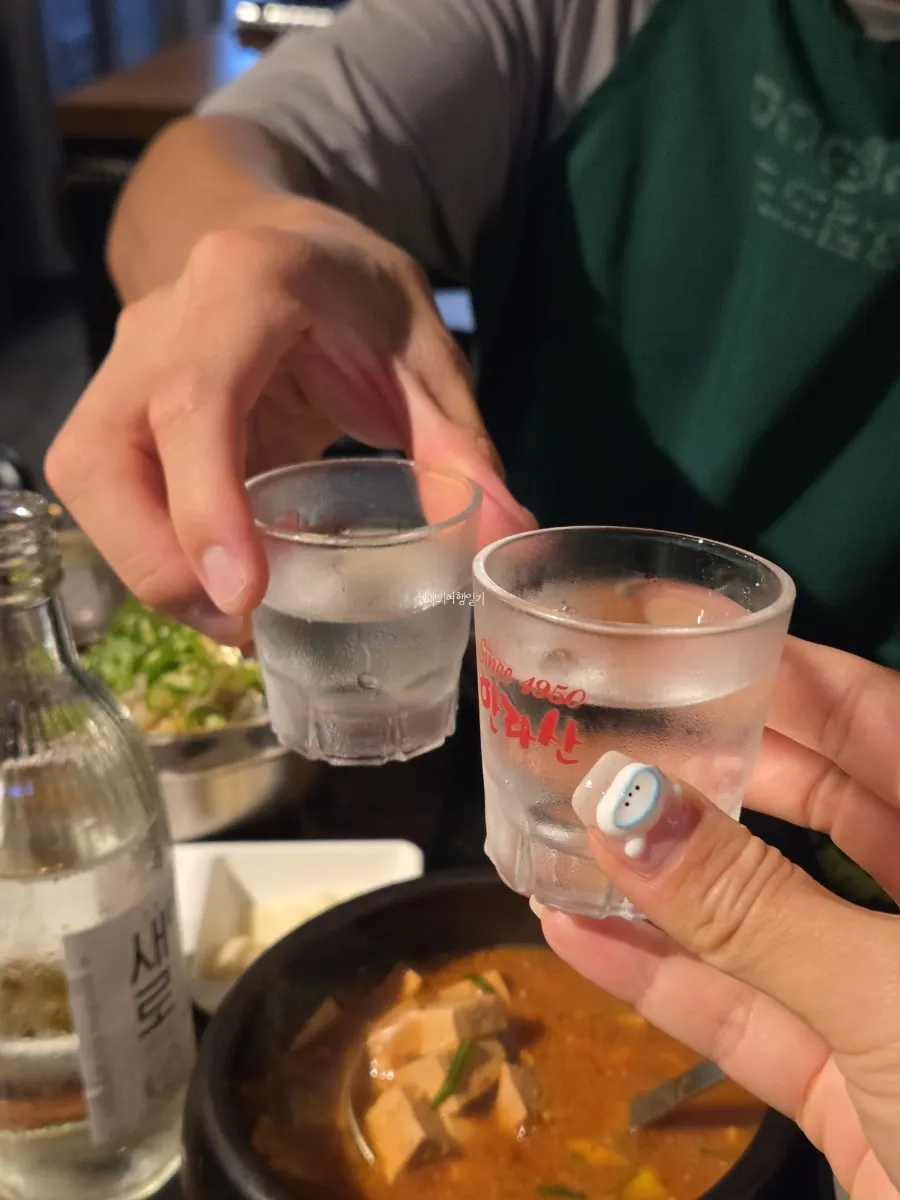 セットに含まれるテギョモムとテンジャンチゲ