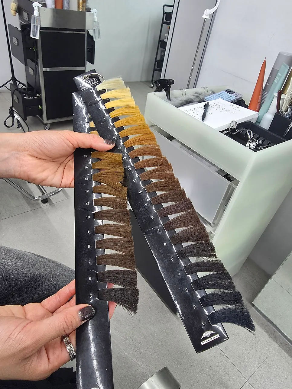 Cutting process to fix the excess layers