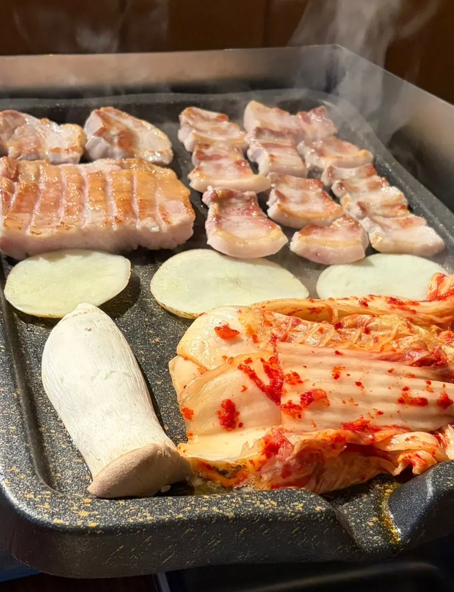 통항정살이 익어가는 모습