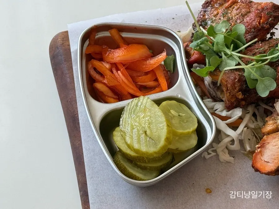 3인세트 기본 상차림