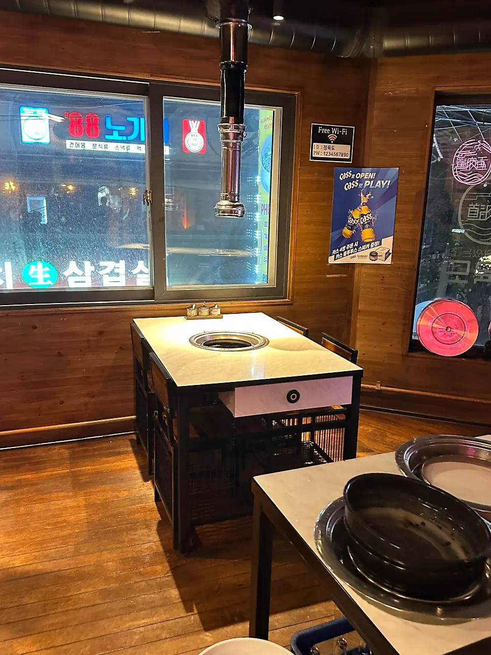 정육도 입구 계단 쪽 풍경