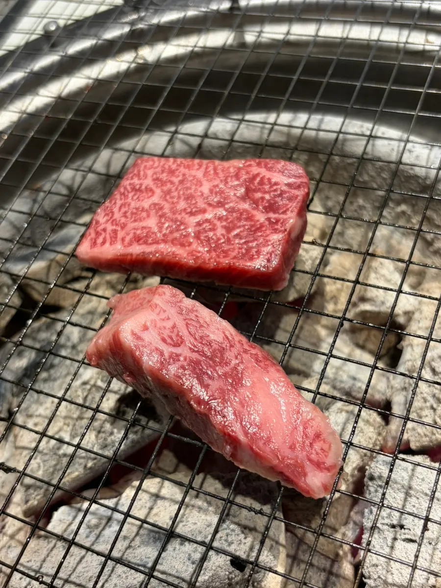 마지막 순서로 나온 한우 살치살