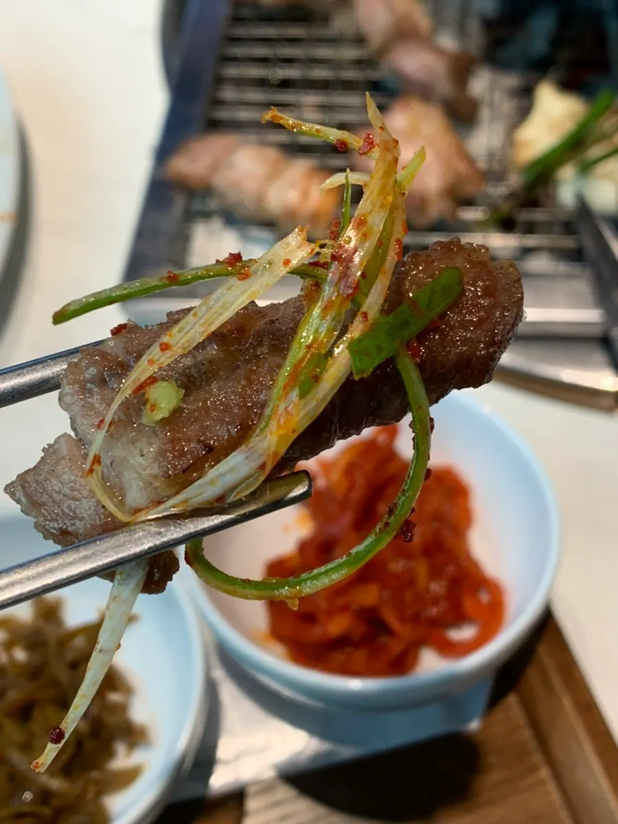 Side dishes on an individual tray