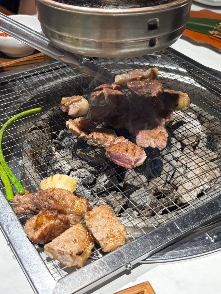 정육도 합정점 식사 마무리 상차림