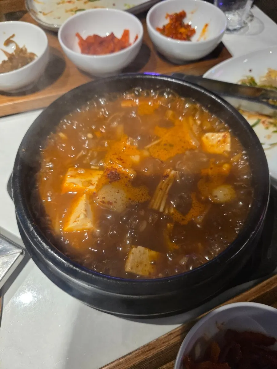 고기 식사 메뉴 마무리
