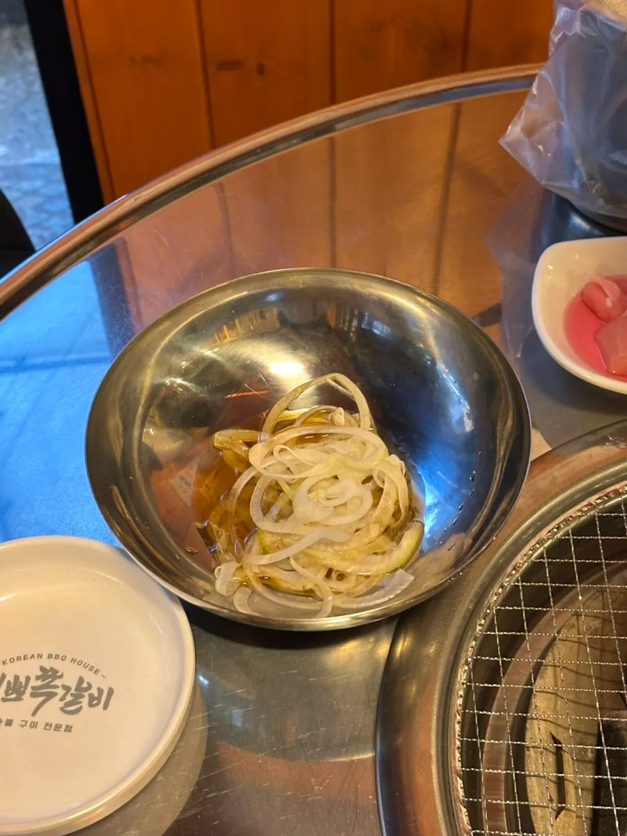 Cabbage salad and pickles as basic side dishes