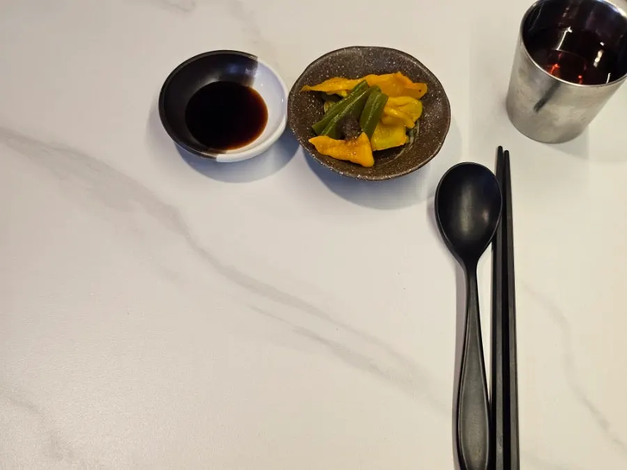 Kaisendon basic side-dish selection