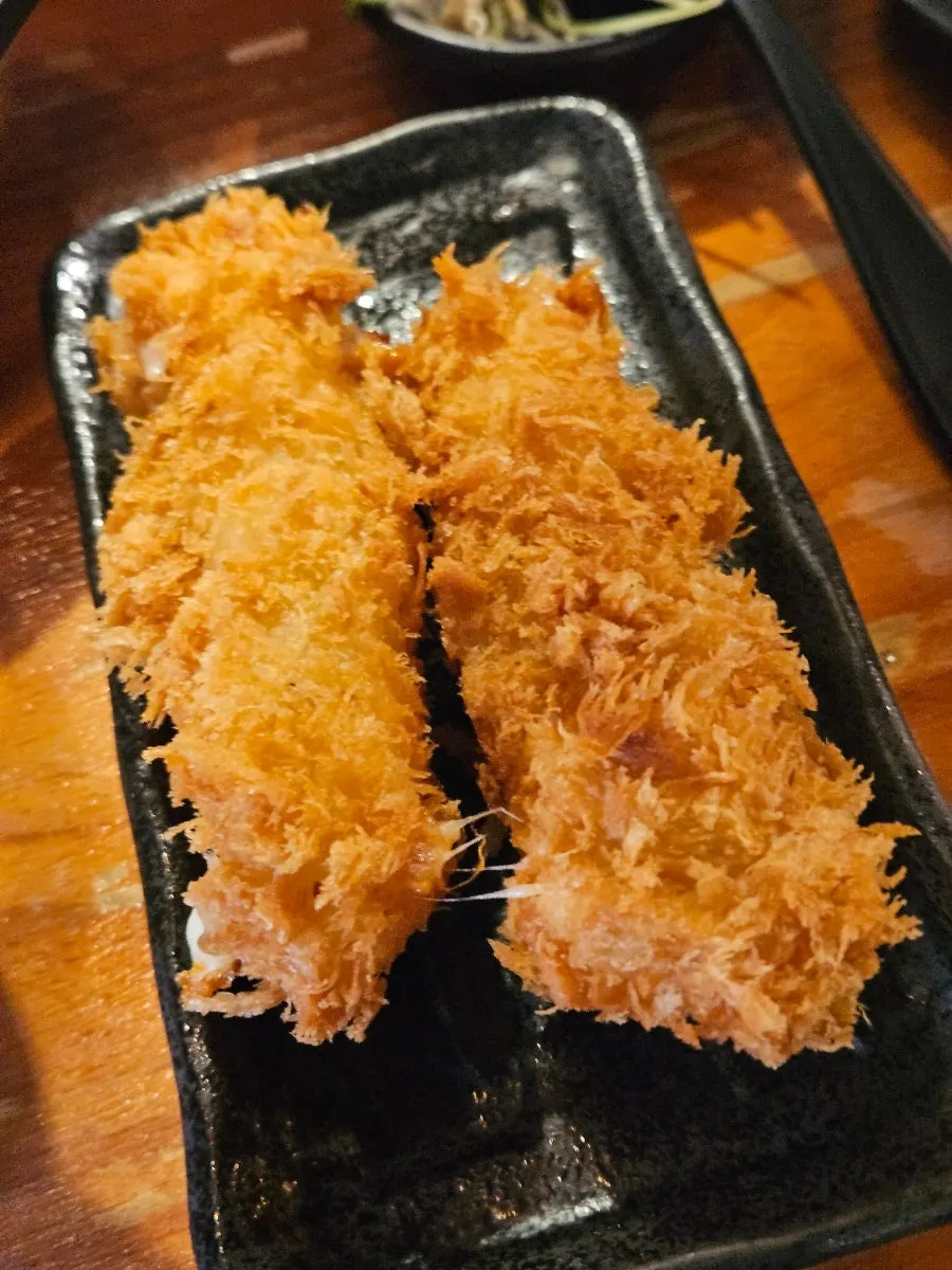 바삭한 에비후라이 2피스