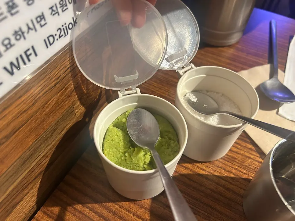고깃집 별도 공간 모습