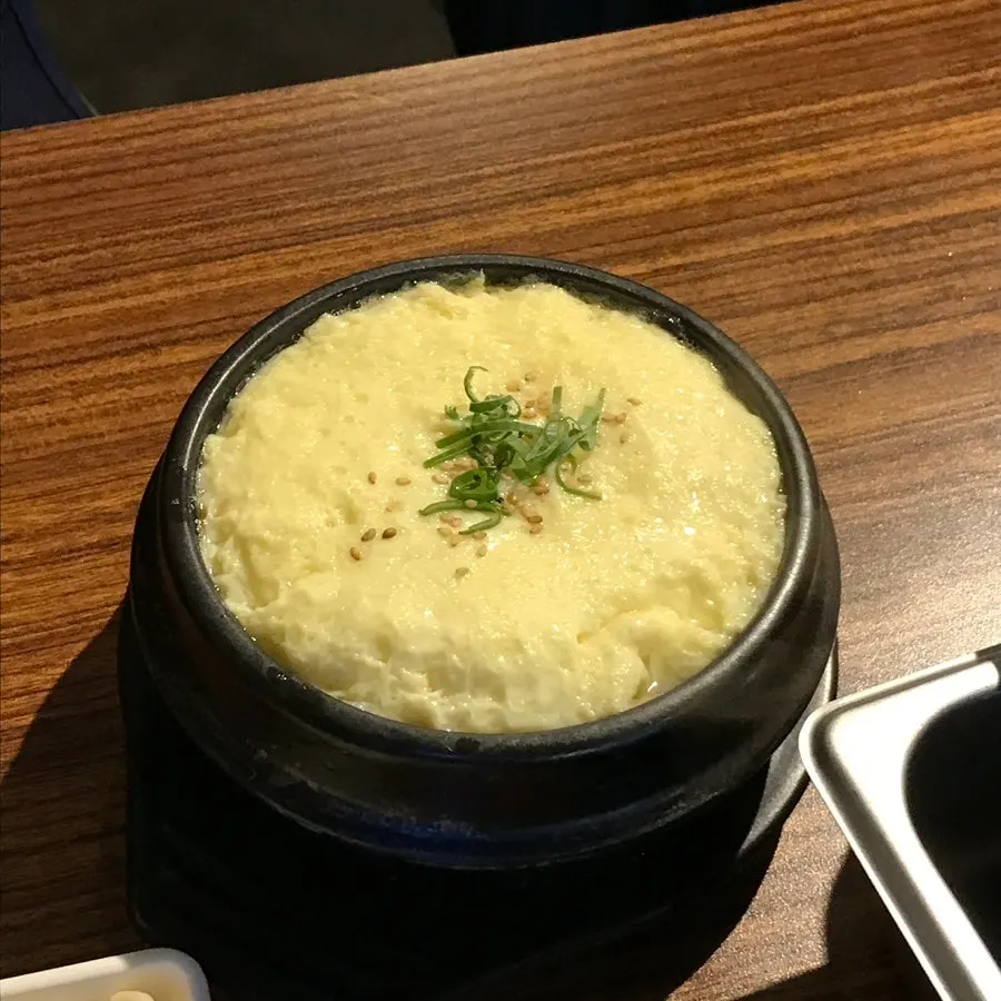 세트에 포함된 몽글 계란찜