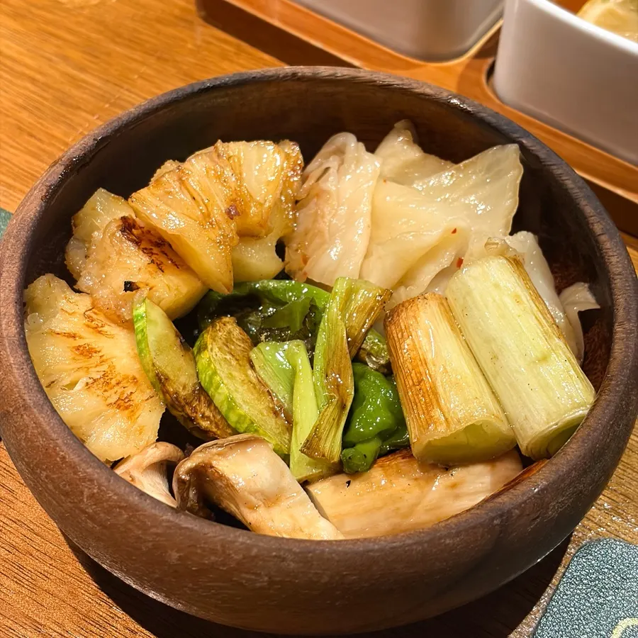 마이야르가 오른 구이 야채
