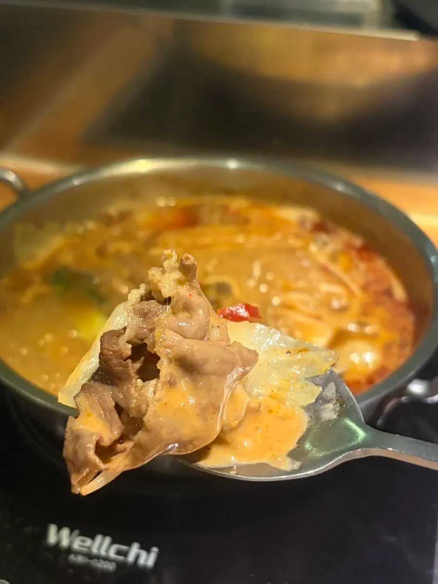 마라탕 샤브와 함께 나온 면 사리