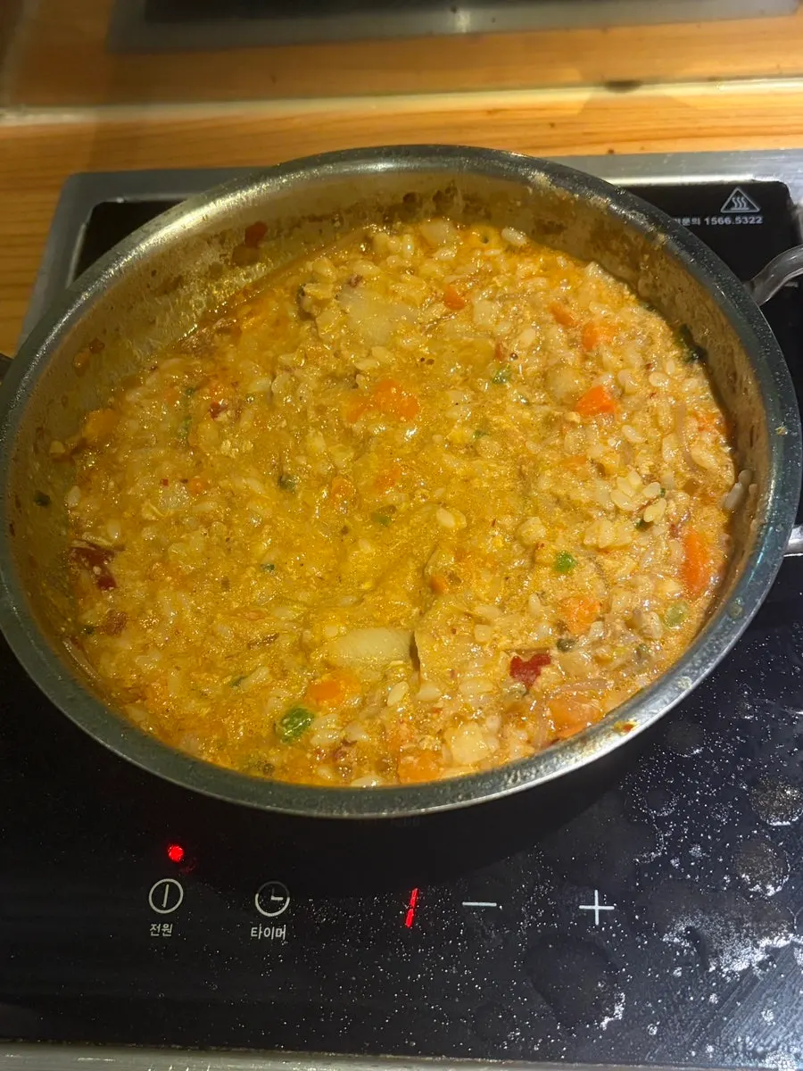 마라탕 육수로 완성한 죽