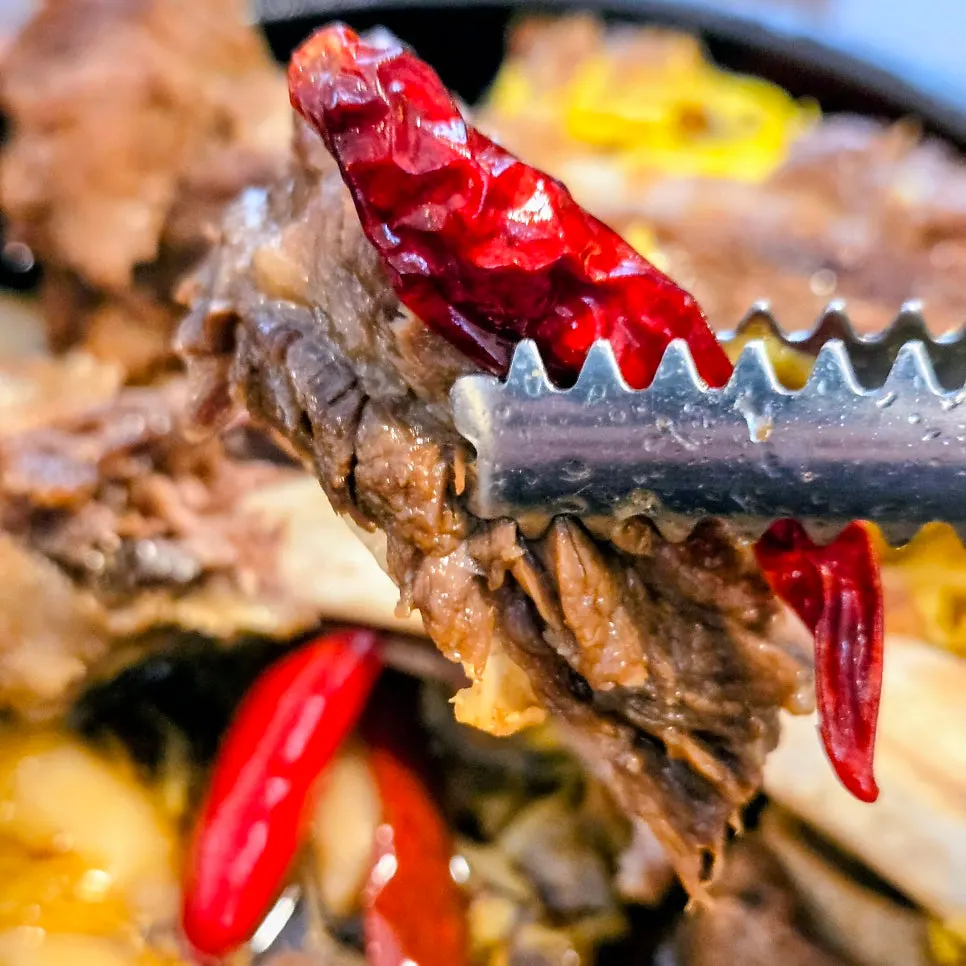 갈비찜 남은 양념에 비빈 밥