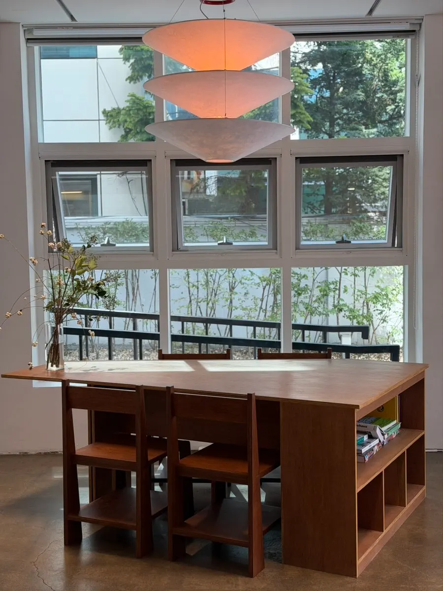 Comfortable café interior for lingering