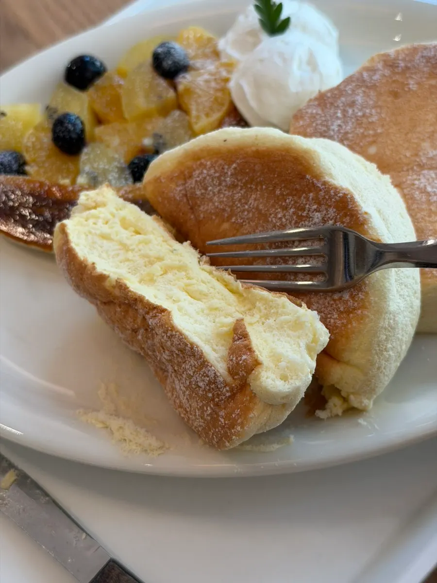 Soft pancake cross-section